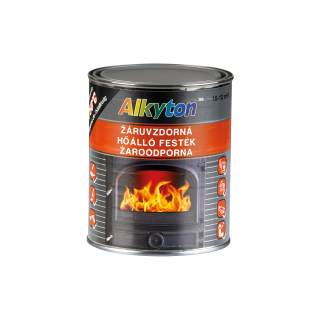 ALKYTON Žáruvzdorná barva - 0,25 l - kovářská
