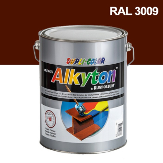 Alkyton hladký lesklý RAL 3009 oxid červená 0,25 l
