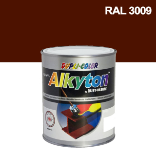 Alkyton hladký lesklý RAL 3009 oxid červená 0,75 l