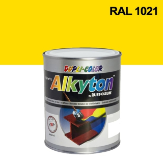 Alkyton hladký lesklý RAL 1021 žlutá hořčičná 0,75