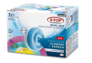 Ceresit Stop vlhkosti Aero 360° náhradní tablety 3 x 450 g Mix vůní