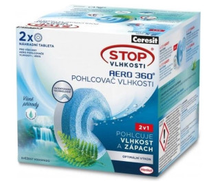Ceresit Stop vlhkosti Aero 360° náhradní tablety 2 x 450 g Svěžest vodopádů