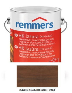 Remmers HK-Lasur 0,75 l Ořech 2260