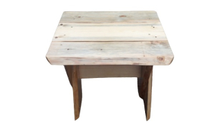 DZ-SERVICE Zahradní stůl z masivu - malý ZNM-020, bez povrchové úpravy