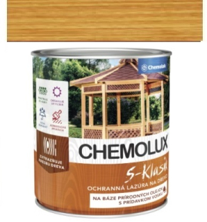 Chemolak Chemolux S-Klasik S-1040 0,75 l ořech
