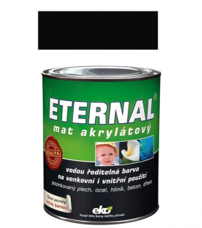 Eternal Mat akrylátový 13 - 0,7 kg černá