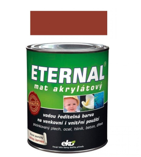 Eternal Mat akrylátový 07 - 0,7 kg červenohnědá