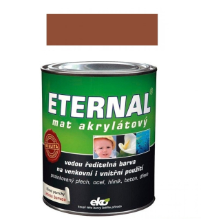 Eternal Mat akrylátový 08 - 0,7 kg cihlově červená