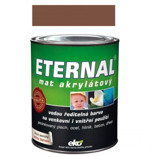 Eternal Mat akrylátový 21 - 0,7 kg středně hnědá