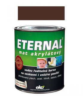 Eternal Mat akrylátový 09 - 0,7 kg tmavě hnědá
