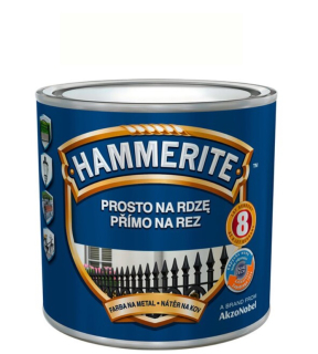 Akzo Nobel Hammerite na rez, hladký bílý 0,7l