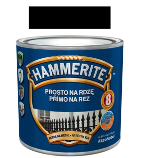 Akzo Nobel Hammerite přímo na rez 0,7L hladký černý