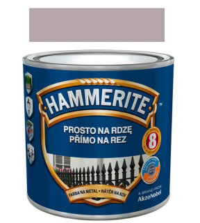 Akzo Nobel Hammerite přímo na rez 0,25L hladký stříbrný