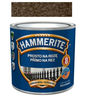 Akzo Hammerite na rez, kladívkový 0,25l hnědá