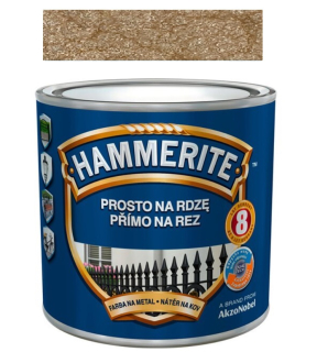 Akzo Hammerite na rez, kladívkový 0,25l měděná