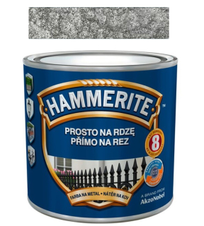 Akzo Hammerite na rez, kladívkový 0,7l stříbrošedý