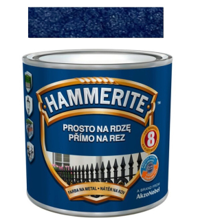 Akzo Hammerite na rez, kladívkový 0,25l tm.modrá