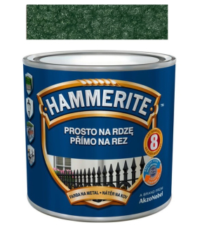 Akzo Nobel Hammerite přímo na rez 0,25L kladívkový tmavě zelený