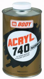 HB BODY Acryl 740 normal ředidlo 1 l