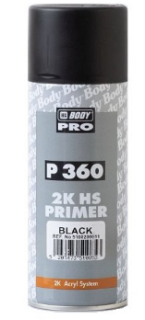 HB Body P360 Plnič ve spreji - 400ml - černý