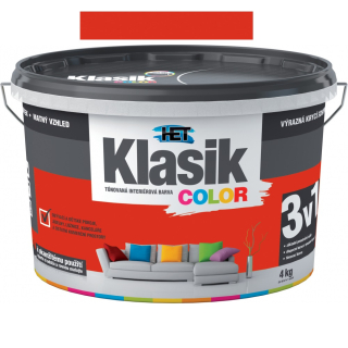HET Klasik COLOR 0847  červený brusinkový 4kg