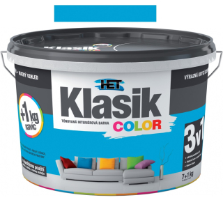 HET Klasik COLOR modrý blankytný 7+1 kg