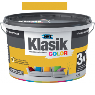 Het Klasik Color - KC 0628 žlutý pampeliškový 4kg