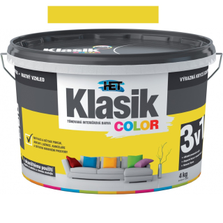 Het Klasik Color - KC 0618 žlutý citrónový 4kg