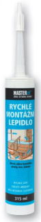 MASTERSIL rychlé montážní lepidlo 315g béžové