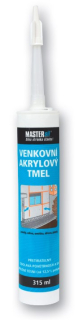 MASTERSIL venkovní akrylový tmel 315g bílý