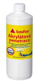Akrylátová penetrace Baufan 1l