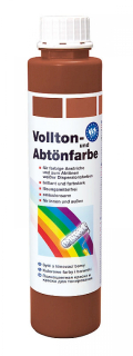 Pufas Vollton- und Abtönfarbe Ziegelrot 250 ml