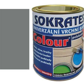 SOKRATES Colour 0110 šedá pololesk- 0,7 kg
