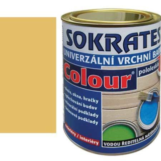SOKRATES Colour 0670 okrová pololesk- 0,7 kg