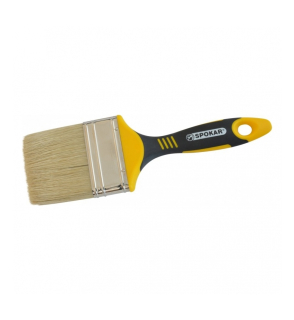SPOKAR Štětec plochý 81218 3" dvoukomponentní drž.