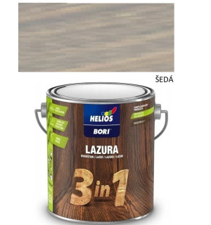 Helios Bori 0,75 l šedá
