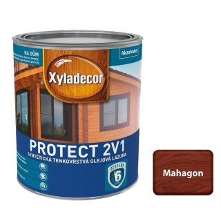 Xyladecor Protect 2v1 - 0,75 l mahagon