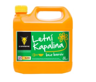 Coyote Letní kapalina do ostřikovačů - kiwi a meloun 3 l