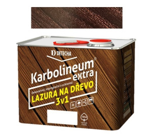 Detecha Karbolineum Extra 3v1 teak 3,5 kg