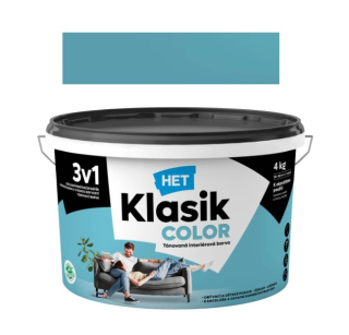 Het Klasik Color 0477 modrý karibik,7+1 kg